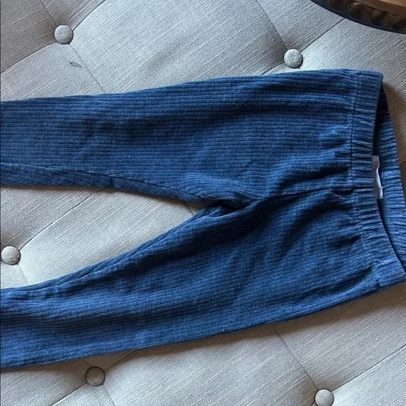 Serendipity Girls Blue 100% Organic Cotton Ribbed Pants Size 4 Y - Picture 4 of 6
